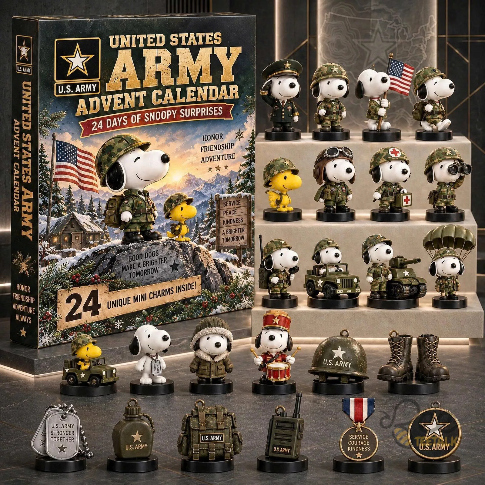 United States Army Snoopy Advent Calendar 2026 5 United States Army Snoopy Advent Calendar 2026