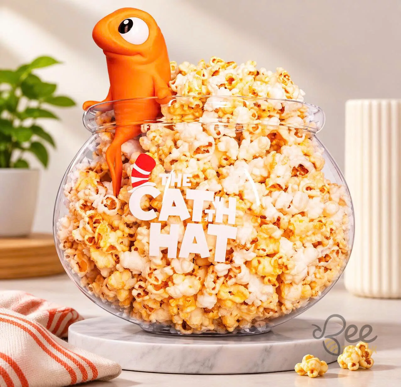 The Cat In The Hat Fish Popcorn Bucket Bowl Movie Theater Snack Container Novelty 6 The Cat In The Hat Fish Popcorn Bucket Bowl Movie Theater Snack Container Novelty