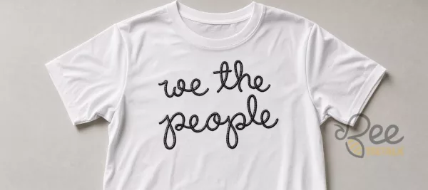 Ali Vitali and Stephanie Ruhle we the people embroidered crewneck sweatshirt t shirt hoodie