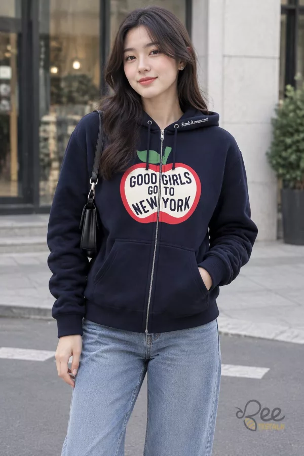 Replica Good American Good Girls Go to Heaven New York Hoodie