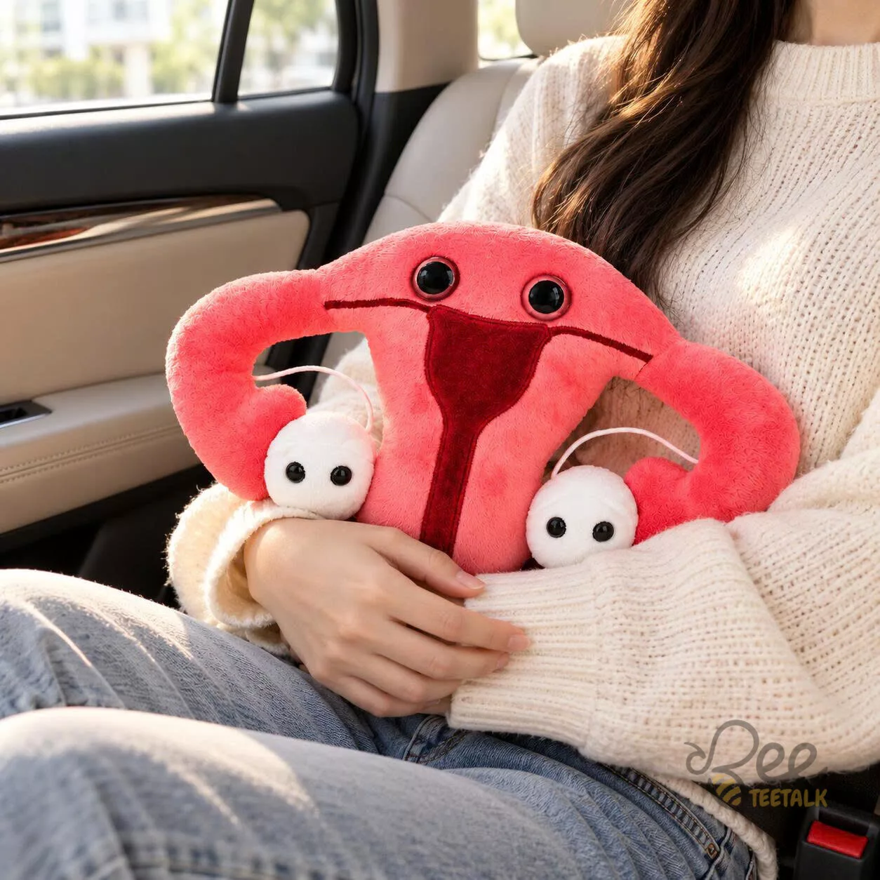 Uterus Plush Toy Organ Pillow Cushion Stuffed Reproductive Health Doll Collectible 4 Funny Monster Plush Toy Pillow Cushion Stuffed Doll