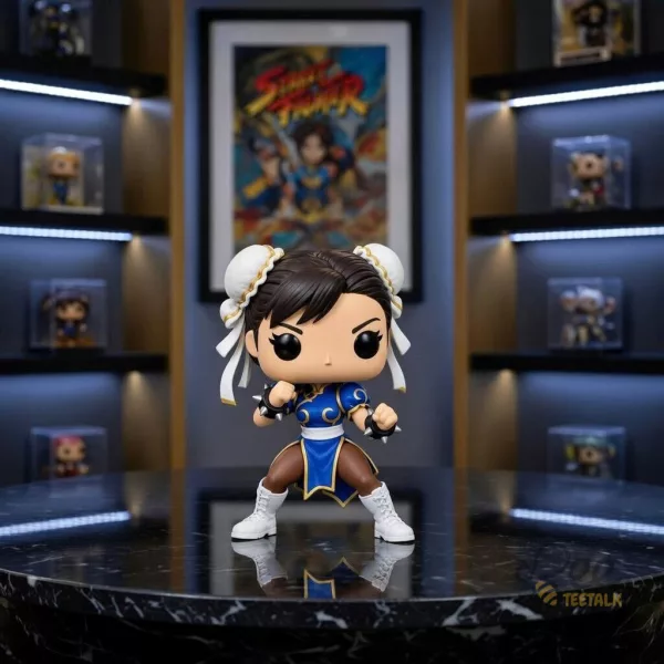 Street Fighter Chun Li 40th Anniversary Pop Games Vinyl Figure 2 Street Fighter Chun Li 40th Anniversary Pop Games Vinyl Figure