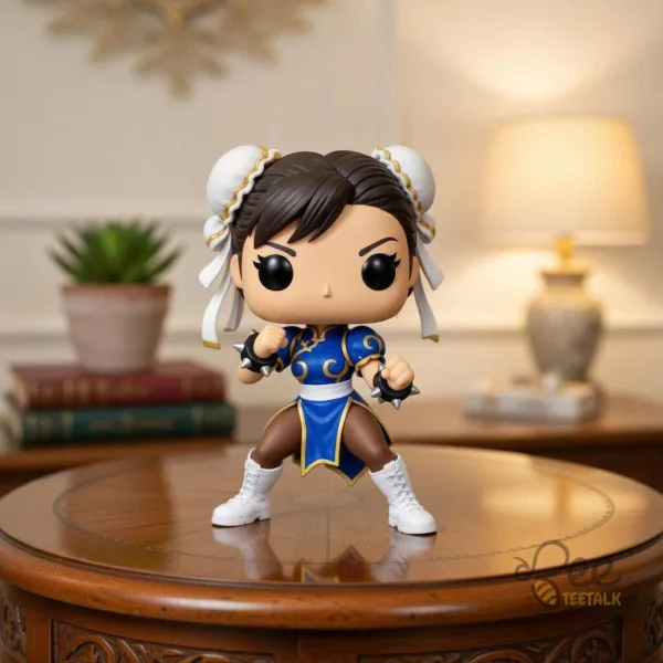 Street Fighter Chun Li 40th Anniversary Pop Games Vinyl Figure 3 Street Fighter Chun Li 40th Anniversary Pop Games Vinyl Figure
