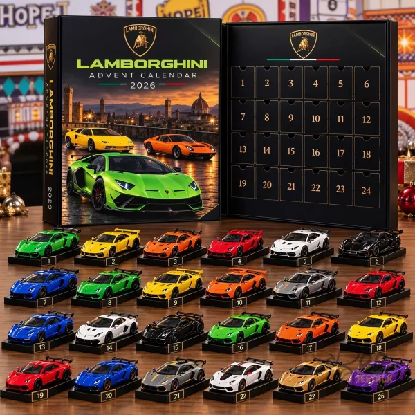 Lamborghini Sports Car Advent Calendar 2026
