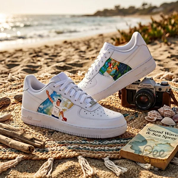 Erika Kirk's x Charlie Kirk Nike Air Force 1 Shoes