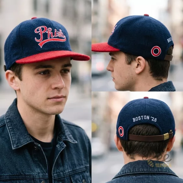 Phish Baseball Ebbets 2026 Fenway Park Boston Red Sox MLB hat