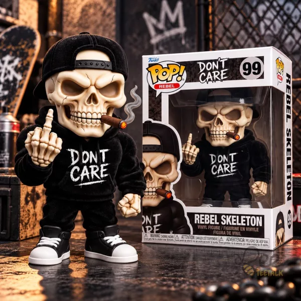 Funko Pop Rebel Skeleton 99 Dont Care Vinyl Figure