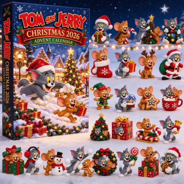Tom and Jerry Christmas 2026 Advent Calendar