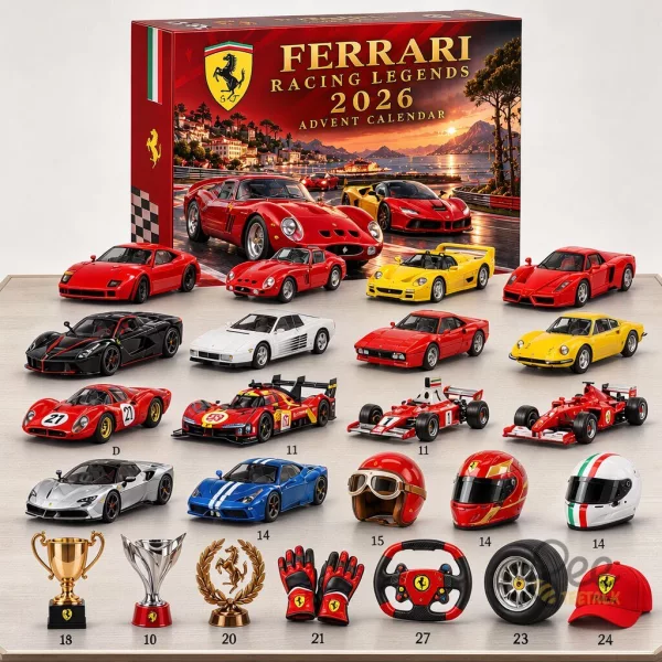Ferrari Racing Legends 2026 Advent Calendar Diecast Car