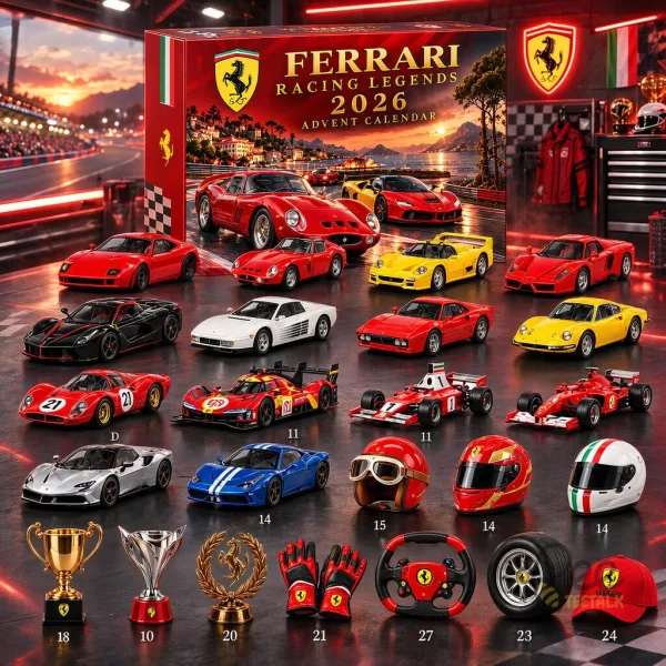 Ferrari Racing Legends 2026 Advent Calendar Diecast Car
