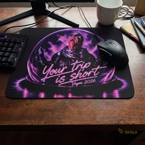 Phish Sphere 2026 Las Vegas Your Trip Is Short Mouse Pad