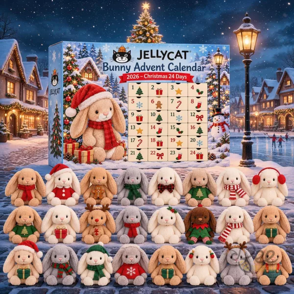 Jellycat Bunny Advent Calendar 2026 Christmas