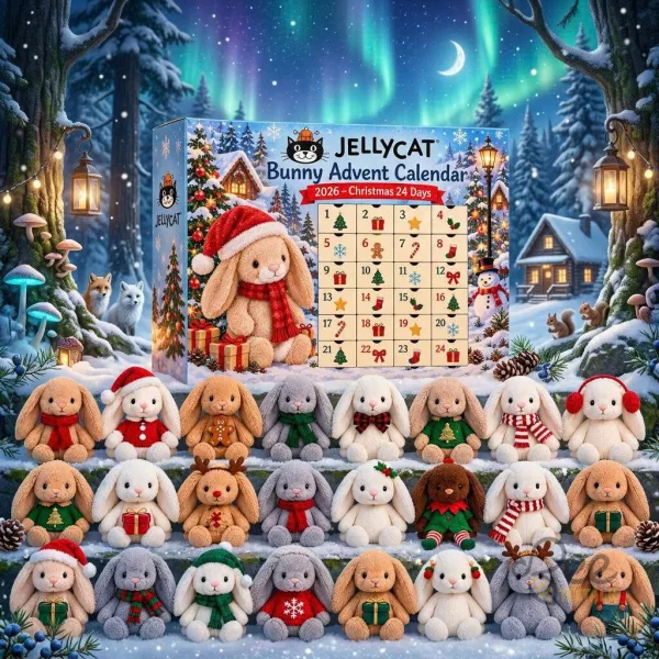 Jellycat Bunny Advent Calendar 2026 Christmas