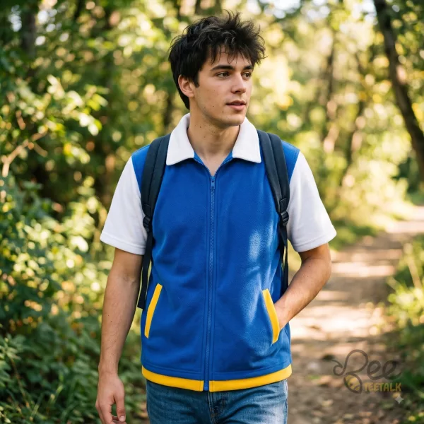 Ash Ketchum Pokemon Cosplay Costume Shirt