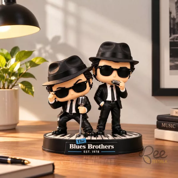 Funko Pop The Blues Brothers Est 1978 Vinyl Figure Set Music Movie Merch Desk Decor