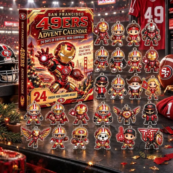 San Francisco 49ers Advent Calendar 24 Days