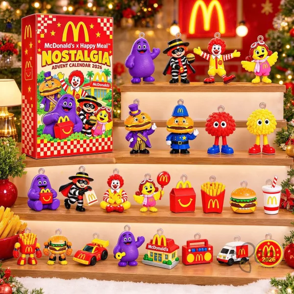 McDonald's x Happy Meal Nostalgia Advent Calendar 2026 Christmas