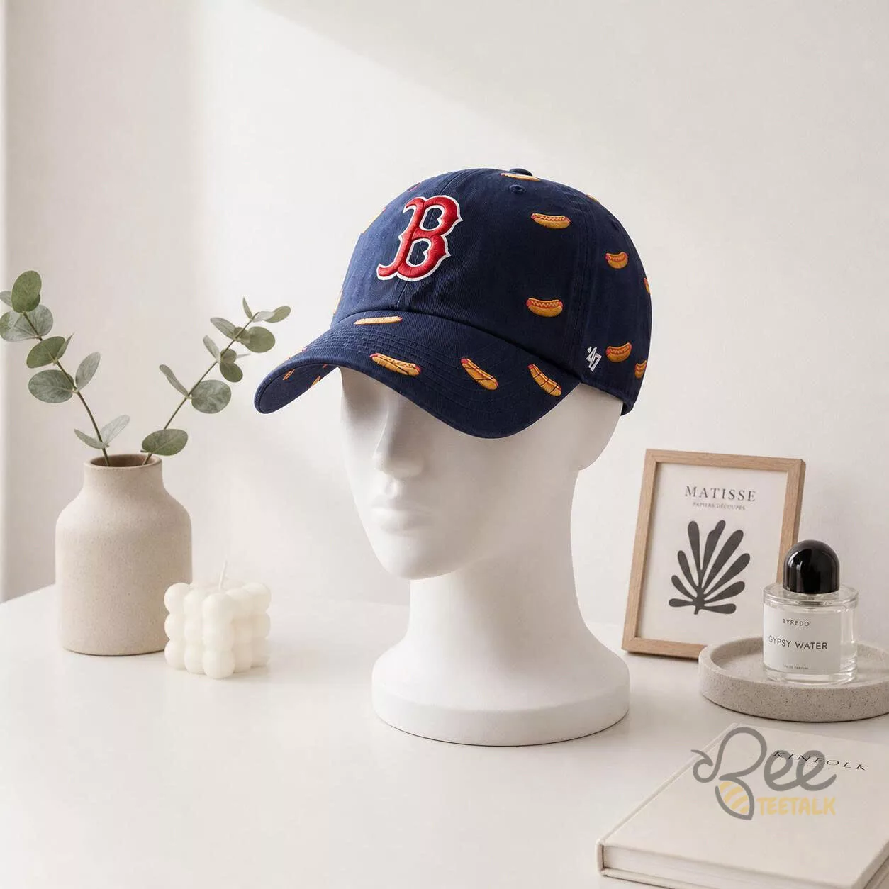 Boston red sox boston bananas baseball cap hat mlb sports fan apparel Boston Red Sox Boston Bananas Baseball Cap Hat MLB Sports Fan Apparel – image 5 of 5
