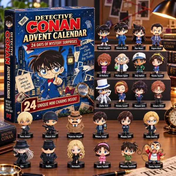 Detective Conan Advent Calendar 2026 24 Days Christmas Holiday