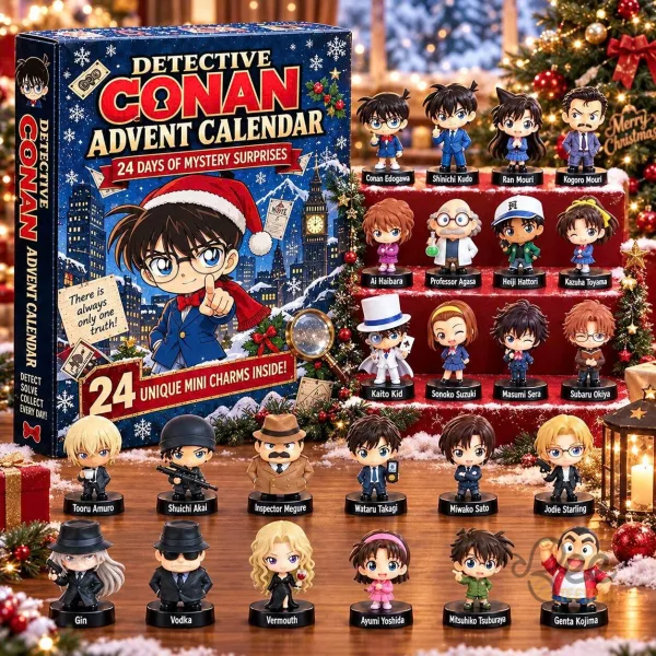 Detective Conan Advent Calendar 2026 24 Days Christmas Holiday
