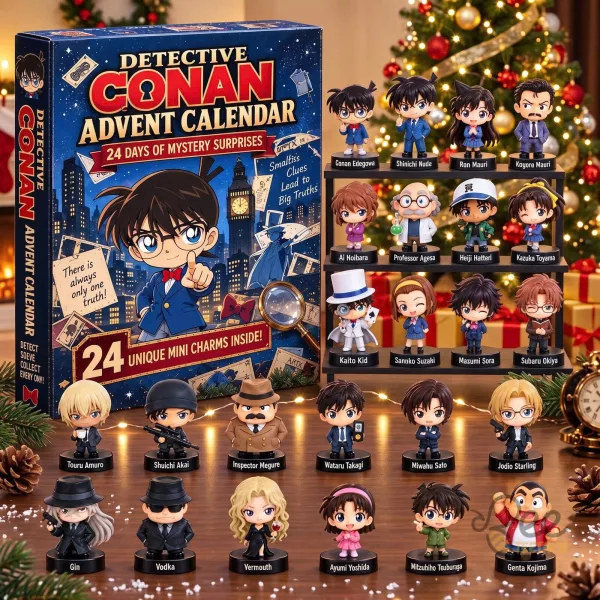Detective Conan Advent Calendar 2026 24 Days Christmas Holiday