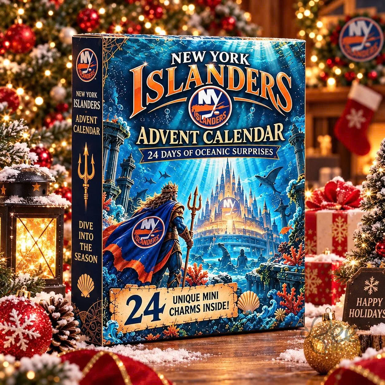 New york islanders advent calendar 2026 24 days nhl hockey sports New York Islanders Advent Calendar 2026 24 Days NHL Hockey Sports – image 2 of 4