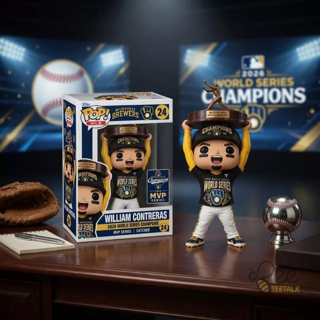 Funko Pop Milwaukee Brewers William Contreras MVP Vinyl Figure 6 Funko Pop Milwaukee Brewers William Contreras MVP Vinyl Figure