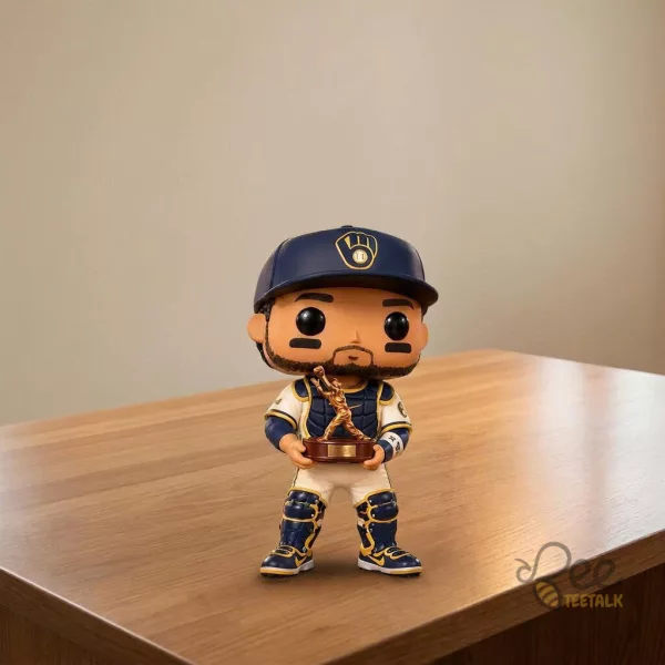 Funko Pop Milwaukee Brewers William Contreras 2026 World Series MVP Catcher Vinyl Figure