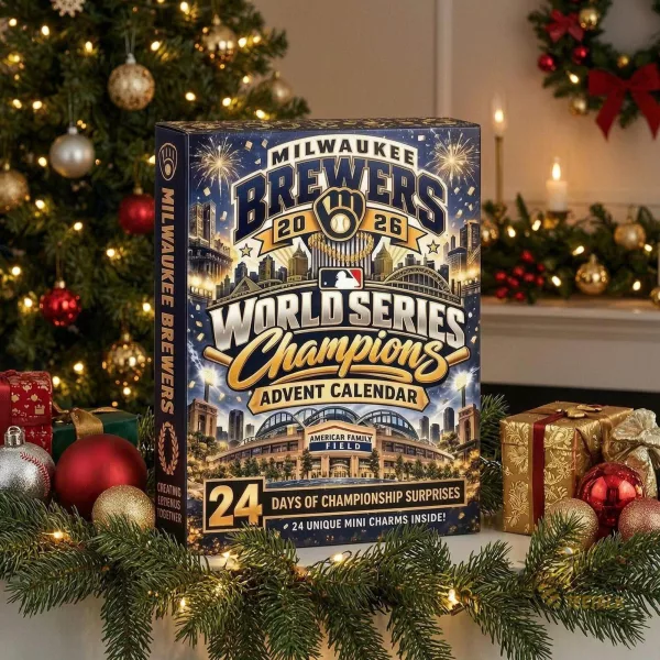 Milwaukee Brewers 2026 World Series Champions Advent Calendar 24 Days