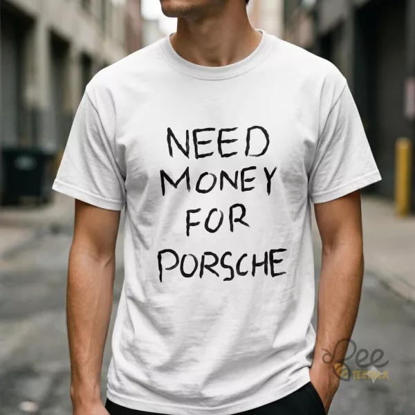 Fight Club 1999 brad pitt need money for porsche shirt