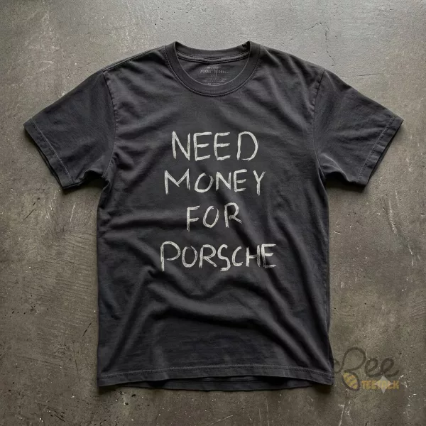 Fight Club 1999 brad pitt need money for porsche shirt
