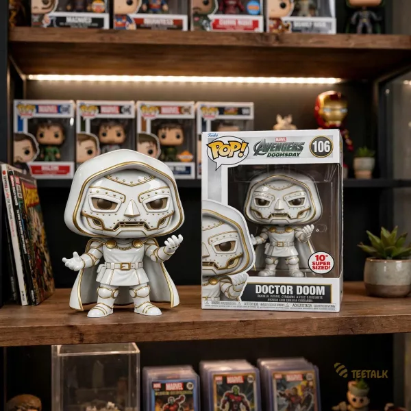 Funko Pop Marvel Avengers Doomsday Doctor Doom 10 Inch Super Sized Vinyl Figure