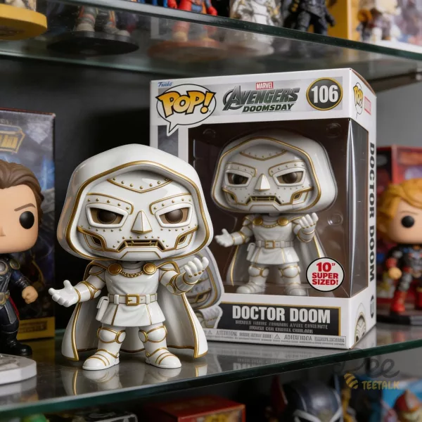 Funko Pop Marvel Avengers Doomsday Doctor Doom 10 Inch Super Sized Vinyl Figure