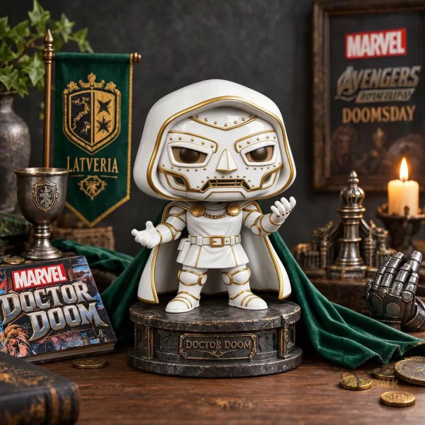 Funko Pop Marvel Avengers Doomsday Doctor Doom 10 Inch Super Sized Vinyl Figure